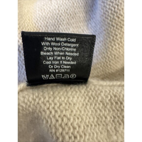 Jenni Kayne Everyday Sweater  Size XXL Beige Wool Blend Knit Sweater - Picture 9 of 12